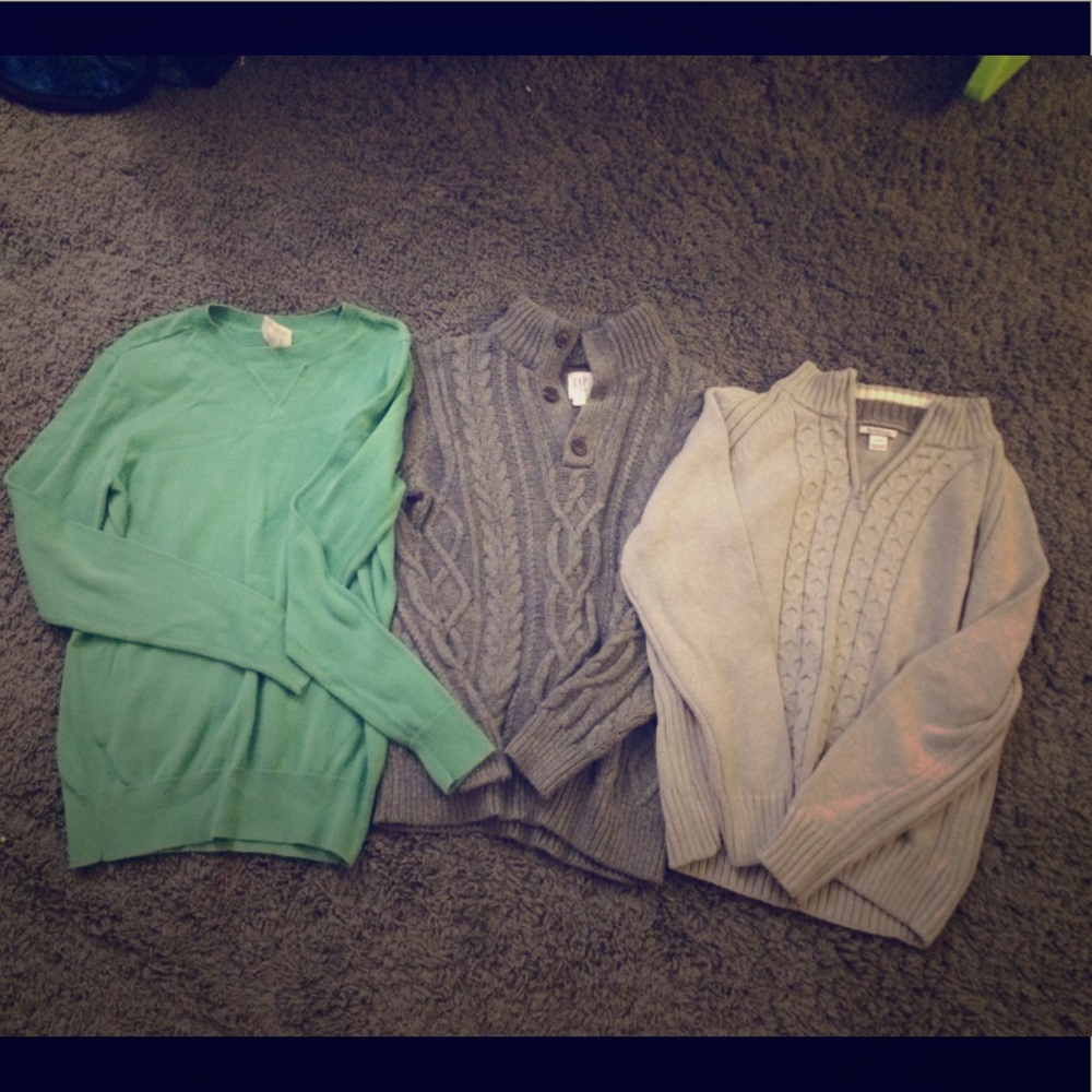 Boys 10/12 Sweater Lot